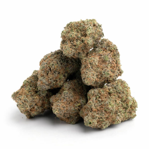 Hindu Kush THCa Flower – dense buds with a rich earthy aroma and deep green hues.