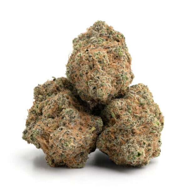 Hindu Kush THCa Flower – dense buds with a rich earthy aroma and deep green hues.